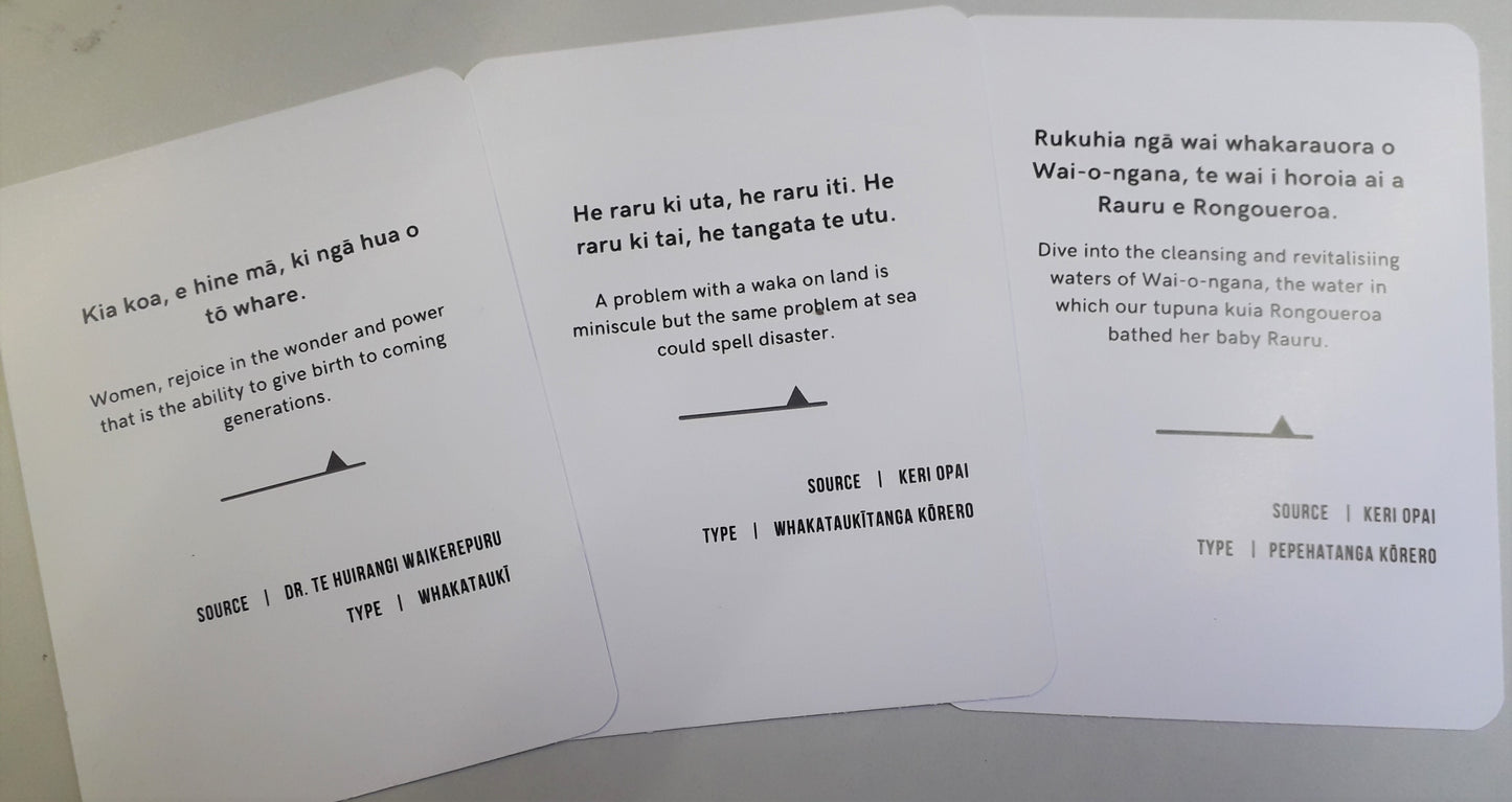 Whakawai Cards