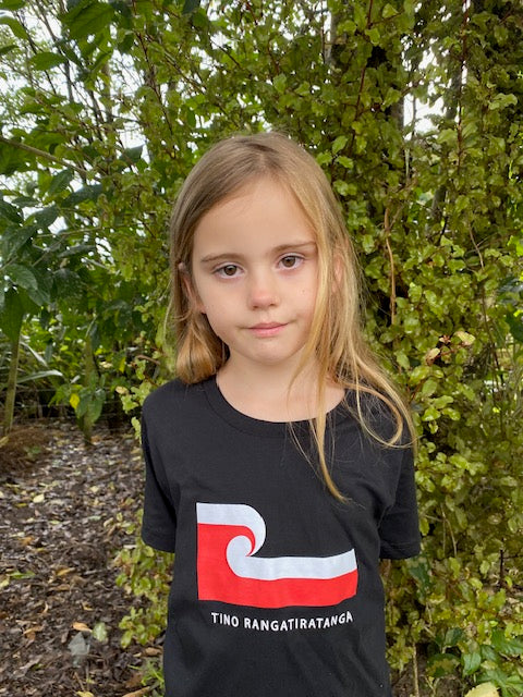 Tino Rangatiratanga Kids T-shirt