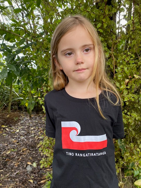 Tino Rangatiratanga Kids T-shirt
