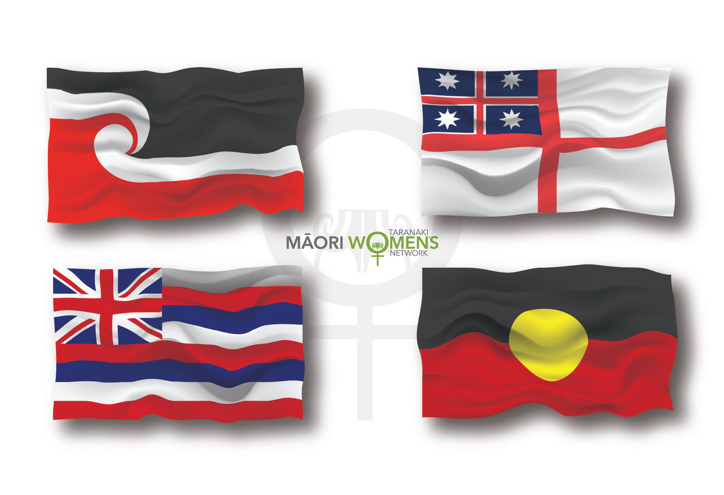 Postcard - Indigenous Flags